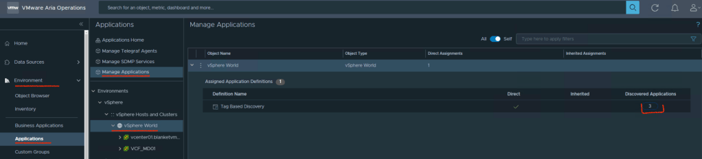 AriaOps ApplicationManagement