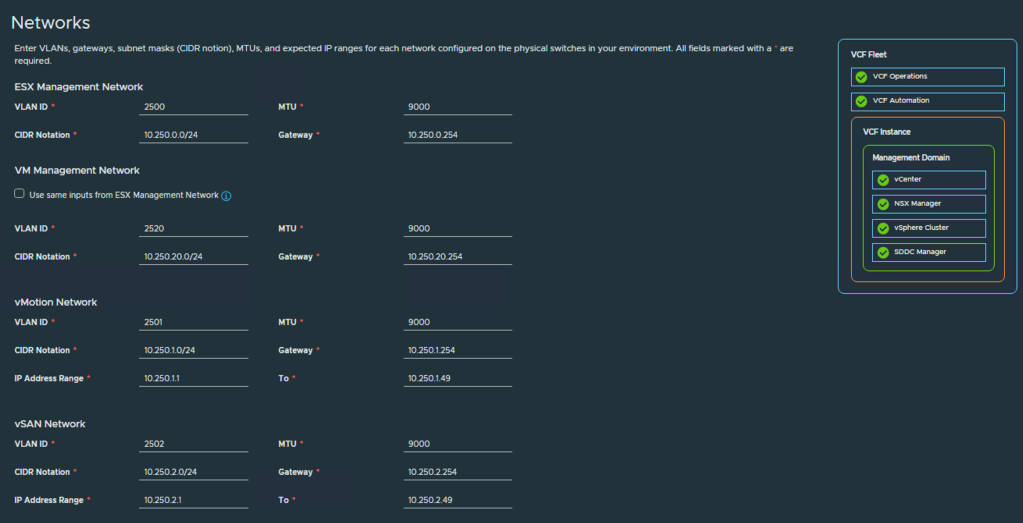 VCF9-MGMTbringup-VCFinstaller10