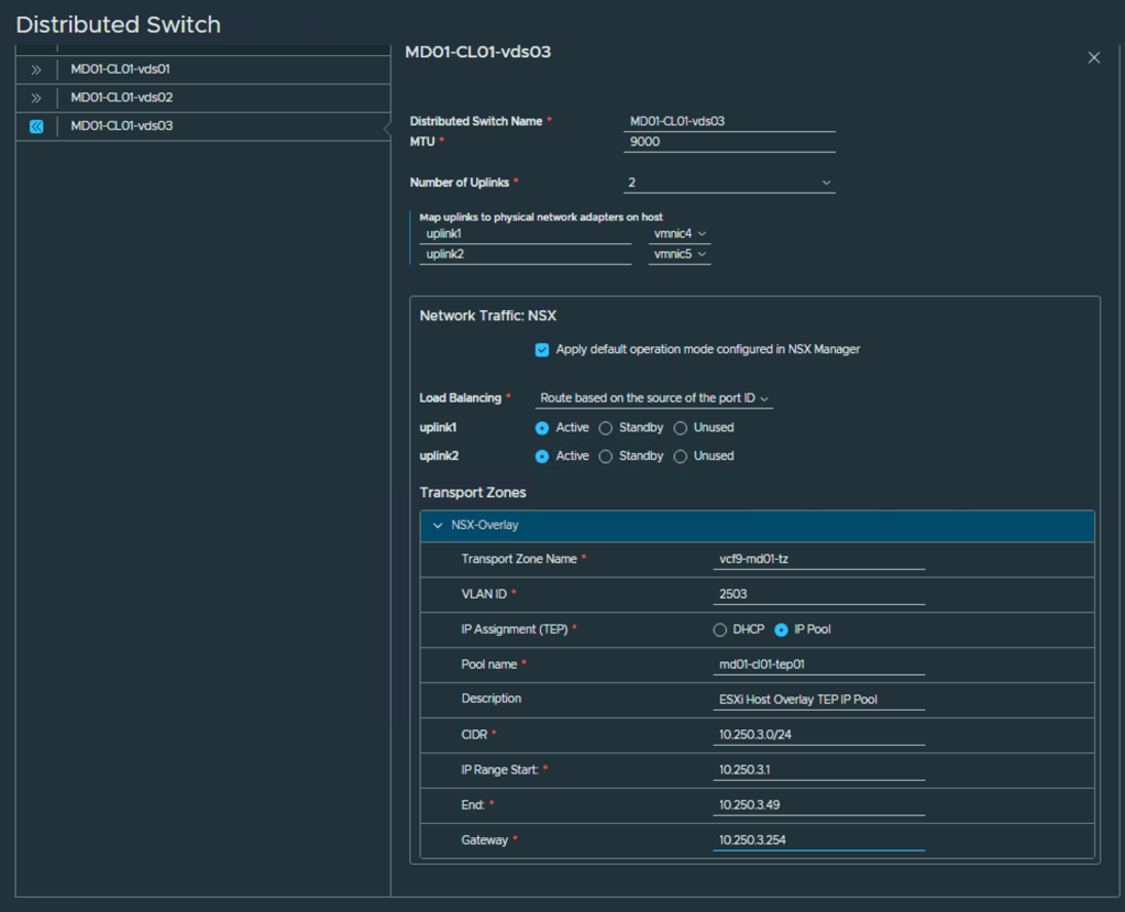 VCF9-MGMTbringup-VCFinstaller12c