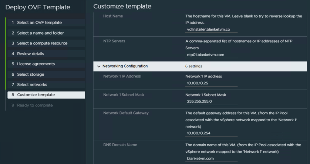 VCF9-HostPrep-VCFinstaller6