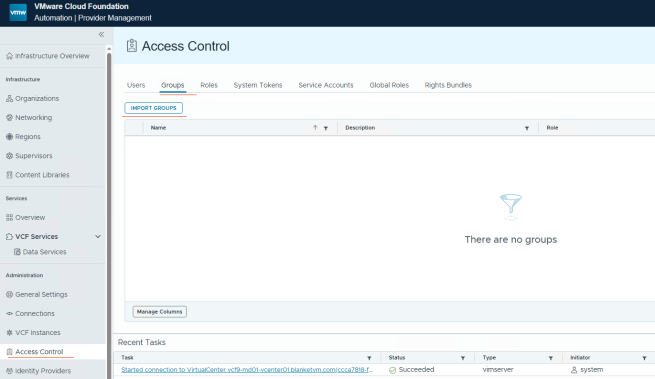 Vcf Group VCF 9 Deployment PART8: VCF Single Sign-On configuration (VCF ...